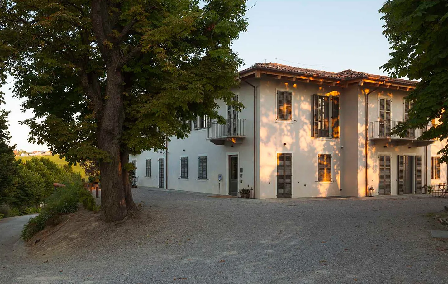 The farmhouse today